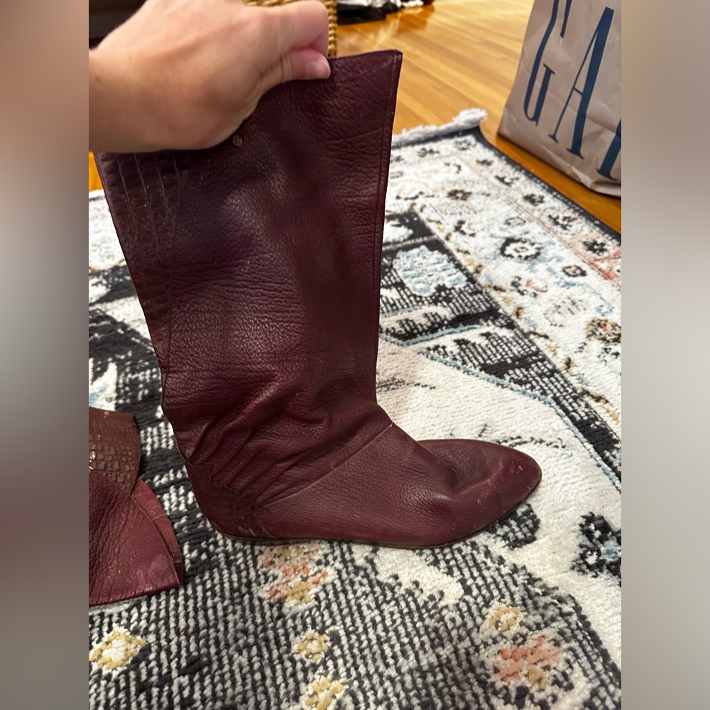Vintage VTG leather riding boots